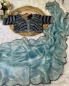 Lotus 5 JK Designer Silk Embroidery Party Wear Sarees Wholesale Clothing Suppliers In India
